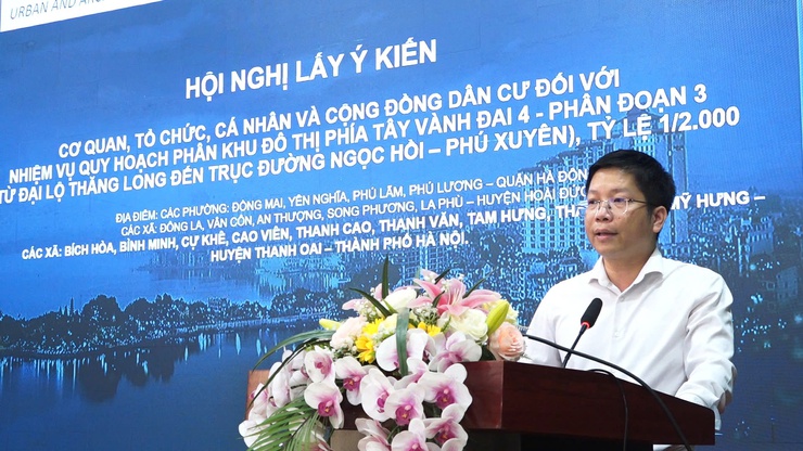 Thanh Oai lấy ý kiến quy hoạch phân khu đô thị phía Tây Vành đai 4 - phân đoạn 3- Ảnh 3.