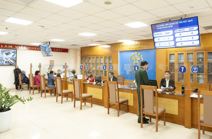 Chi nhánh số 3 Trung tâm Phục vụ hành chính công Hà Nội chính thức đi vào hoạt động- Ảnh 1.