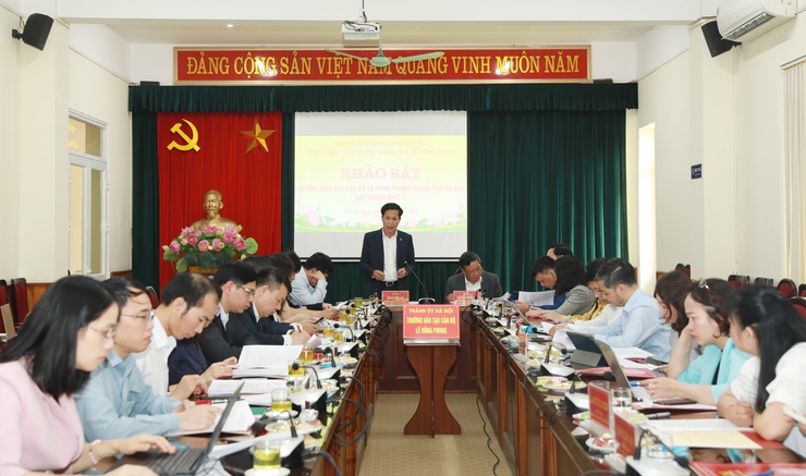 Không ngừng đổi mới, nâng tầm Trường Đào tạo cán bộ Lê Hồng Phong đáp ứng yêu cầu mới- Ảnh 5.