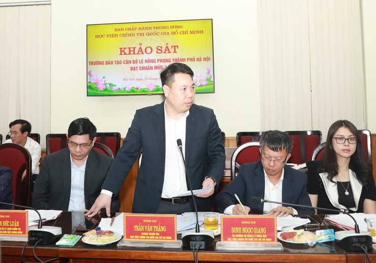 Không ngừng đổi mới, nâng tầm Trường Đào tạo cán bộ Lê Hồng Phong đáp ứng yêu cầu mới- Ảnh 2.