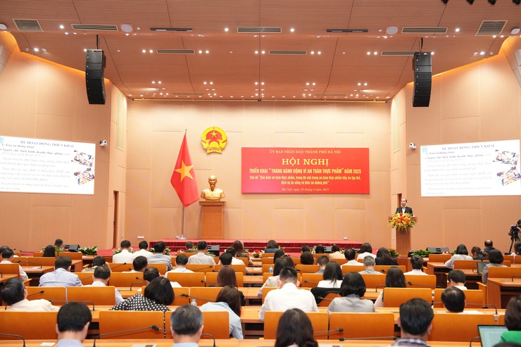 Hà Nội triển khai "Tháng hành động vì An toàn thực phẩm" năm 2025- Ảnh 1.