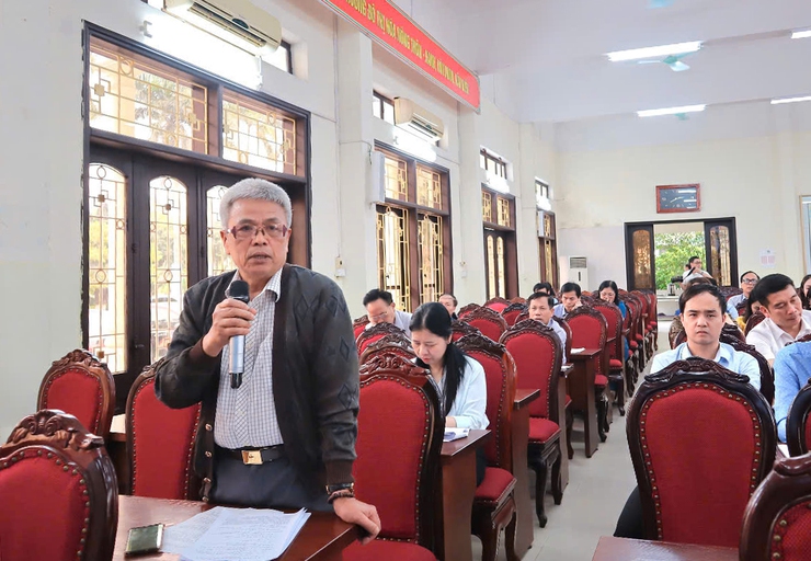 Đại biểu Quốc hội thành phố Hà Nội tiếp xúc cử tri các huyện: Đan Phượng, Phúc Thọ, Ba Vì và thị xã Sơn Tây- Ảnh 2.