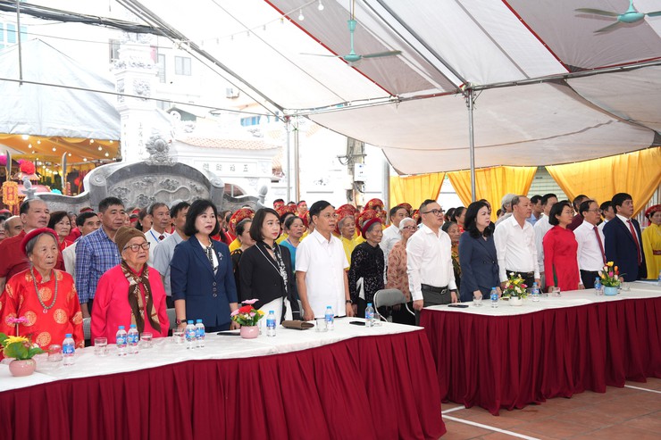 Khai mạc Lễ hội truyền thống Đình Ô Cách năm 2025- Ảnh 1.
