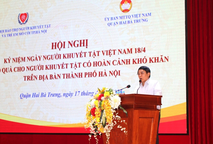 Lan tỏa yêu thương, tiếp sức người khuyết tật vượt qua khó khăn- Ảnh 1.