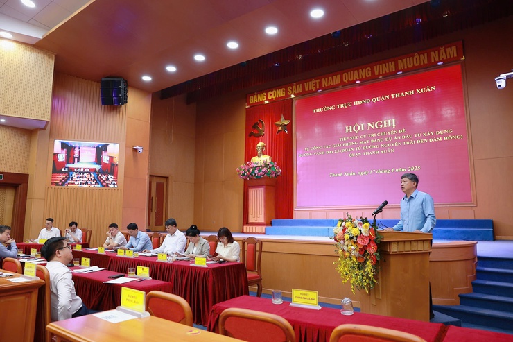 Cử tri quận Thanh Xuân kiến nghị đẩy nhanh tiến độ dự án đầu tư xây dựng đường Vành đai 2,5- Ảnh 3.