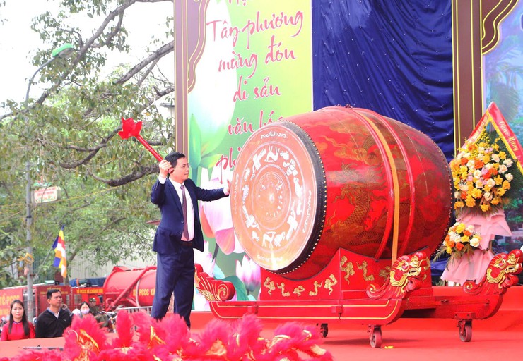 Công bố Quyết định ghi danh “Hội chùa Tây Phương” vào danh mục Di sản văn hóa phi vật thể Quốc gia- Ảnh 5.