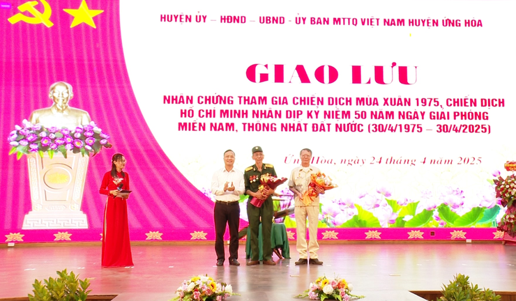 Ứng Hòa gặp mặt đại biểu cựu chiến binh tham gia kháng chiến chống Mỹ cứu nước- Ảnh 2.