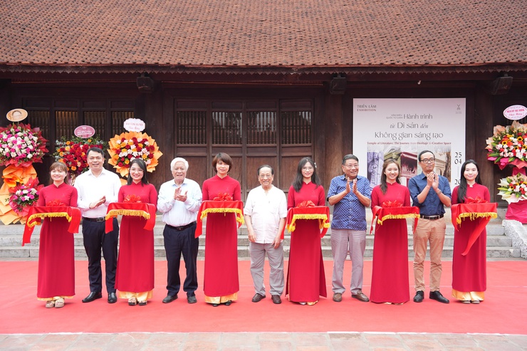 Triển lãm “Văn Miếu - Quốc Tử Giám - Hành trình từ Di sản đến Không gian sáng tạo”- Ảnh 1.