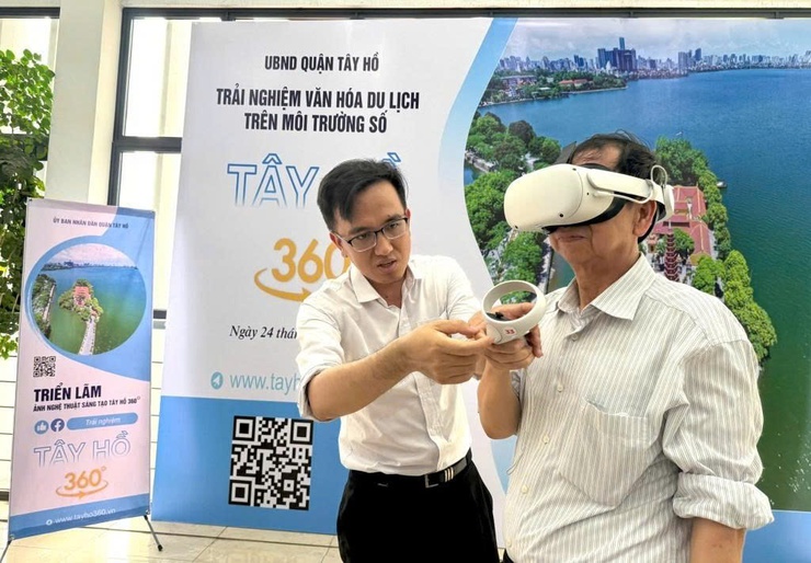 Ra mắt sản phẩm Dự án Tây Hồ 360 – Giai đoạn 2: Quận Tây Hồ ứng dụng chuyển đổi số nâng tầm bảo tồn văn hóa và phát triển du lịch thông minh- Ảnh 2.