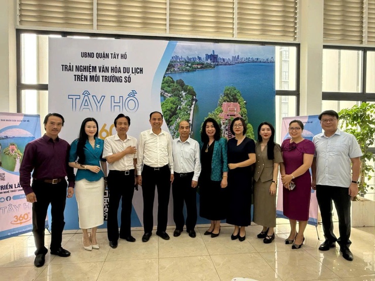 Ra mắt sản phẩm Dự án Tây Hồ 360 – Giai đoạn 2: Quận Tây Hồ ứng dụng chuyển đổi số nâng tầm bảo tồn văn hóa và phát triển du lịch thông minh- Ảnh 3.