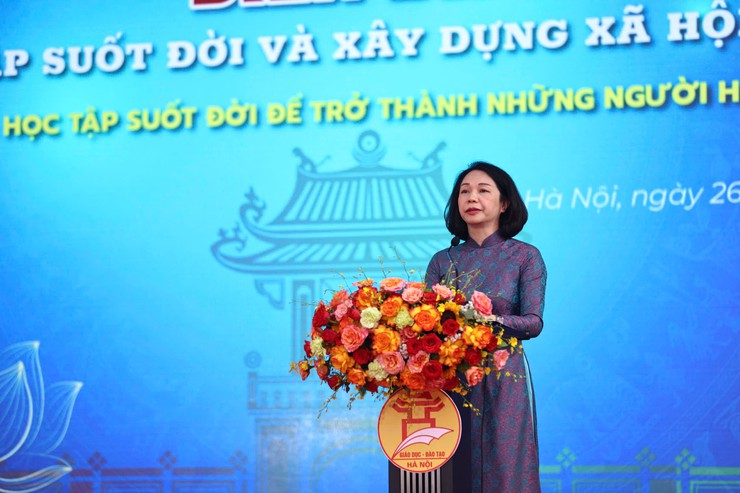Hà Nội lan tỏa tinh thần học tập suốt đời - Hướng tới Thành phố học tập toàn cầu- Ảnh 2.
