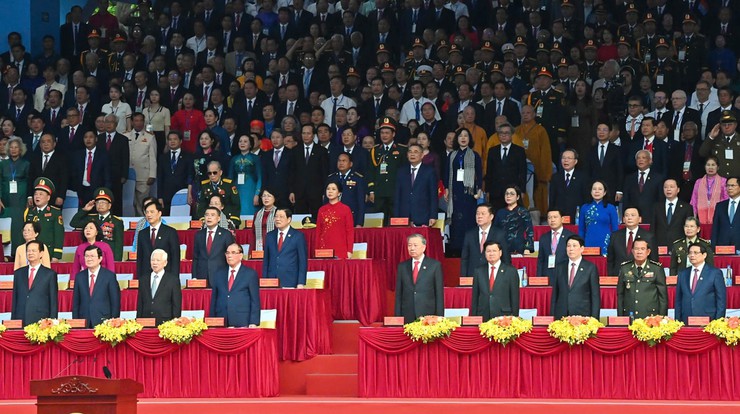 Trọng thể Lễ kỷ niệm 50 năm Ngày Giải phóng miền Nam, thống nhất đất nước- Ảnh 2.