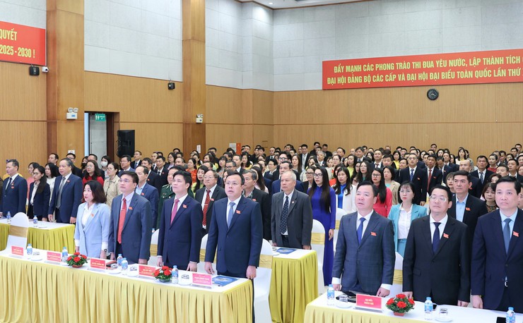 Đảng bộ Liên đoàn Lao động thành phố Hà Nội tổ chức thành công Đại hội lần thứ I- Ảnh 1.
