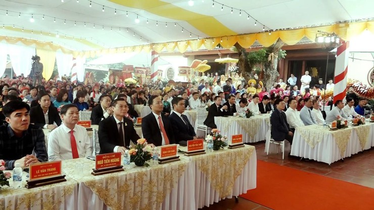 Lễ công bố Quyết định Di sản văn hóa phi vật thể cấp Quốc gia Lễ hội truyền thống Hội làng Văn Giang - Nam Dương- Ảnh 1.