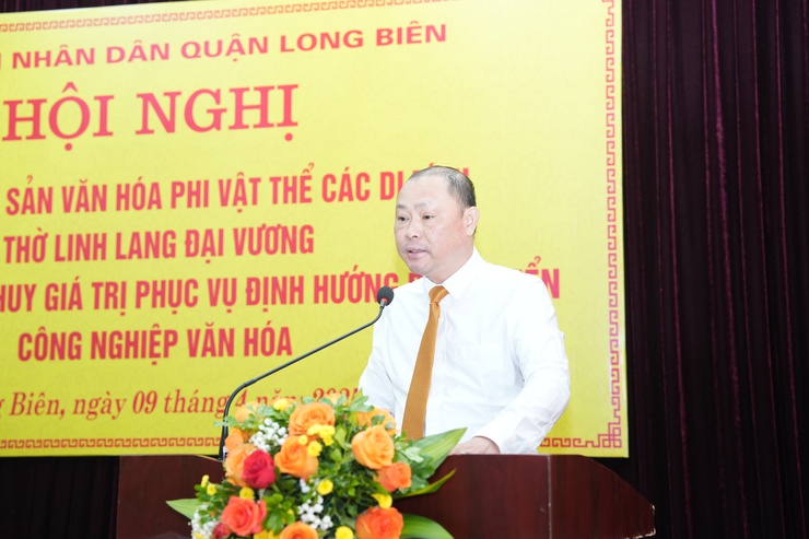 Long Biên: Phát huy giá trị di sản văn hóa phi vật thể các di tích thờ Linh Lang Đại Vương trên địa bàn- Ảnh 5.