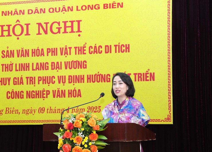 Long Biên: Phát huy giá trị di sản văn hóa phi vật thể các di tích thờ Linh Lang Đại Vương trên địa bàn- Ảnh 9.