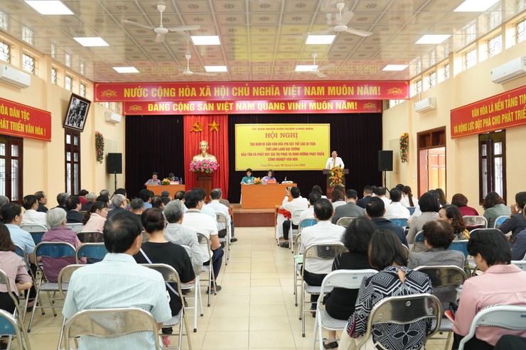 Long Biên: Phát huy giá trị di sản văn hóa phi vật thể các di tích thờ Linh Lang Đại Vương trên địa bàn- Ảnh 10.