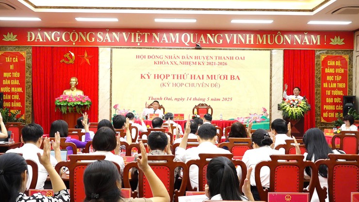 Thanh Oai điều chỉnh kế hoạch đầu tư công năm 2025 lên hơn 1.926 tỷ đồng- Ảnh 3.