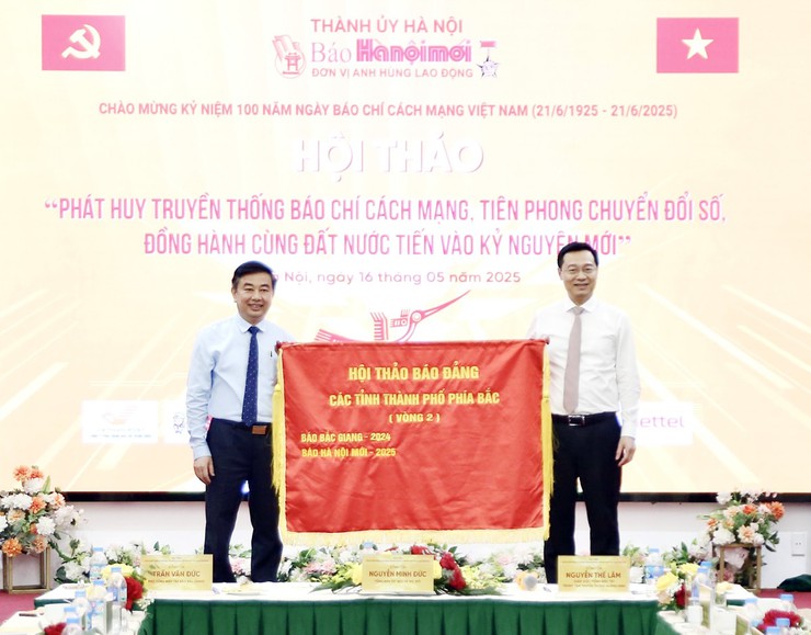 Hội thảo Báo Đảng các tỉnh, thành phố khu vực phía Bắc mở rộng lần thứ 30- Ảnh 6.