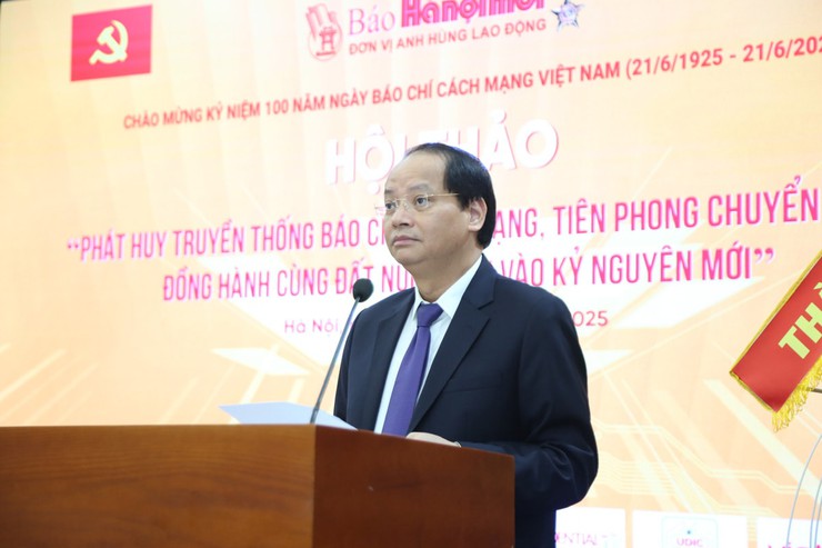 Hội thảo Báo Đảng các tỉnh, thành phố khu vực phía Bắc mở rộng lần thứ 30- Ảnh 2.