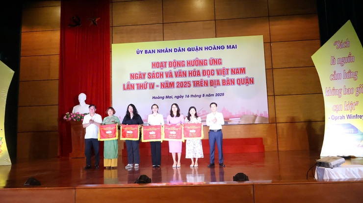 Lan tỏa Ngày hội sách và văn hóa đọc quận Hoàng Mai 2025- Ảnh 2.