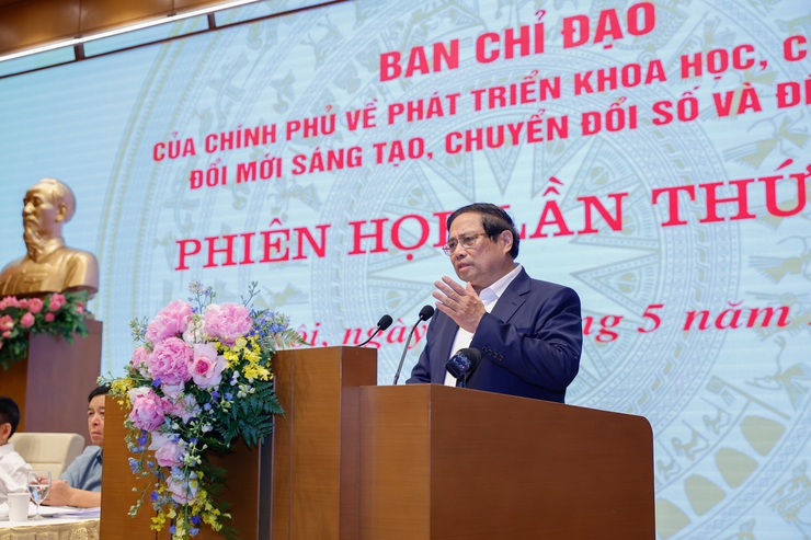 Phiên họp thứ 2 Ban chỉ đạo Chính phủ về phát triển khoa học công nghệ, đổi mới sáng tạo, chuyển đổi số và Đề án 06- Ảnh 3.