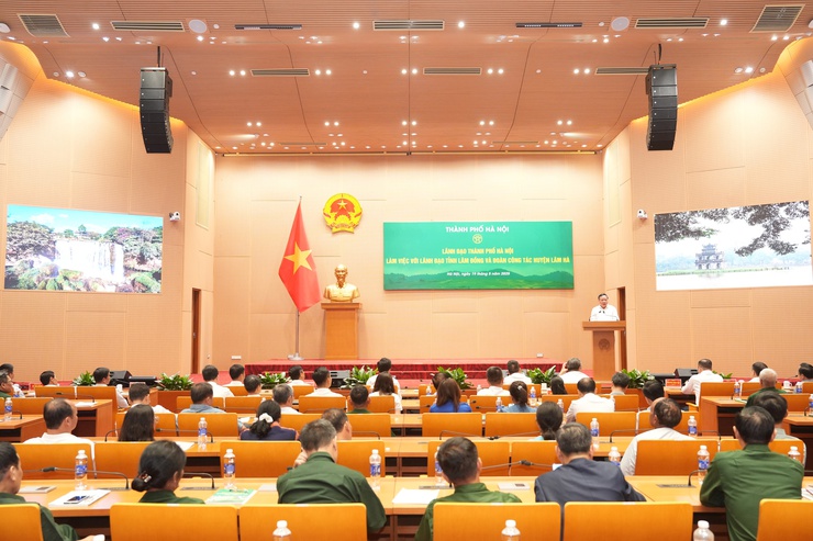 Thành phố Hà Nội và huyện Lâm Hà, tỉnh Lâm Đồng - 38 năm nghĩa tình bền chặt- Ảnh 9.