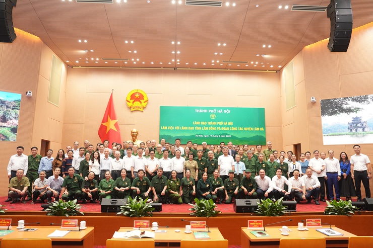 Thành phố Hà Nội và huyện Lâm Hà, tỉnh Lâm Đồng - 38 năm nghĩa tình bền chặt- Ảnh 16.