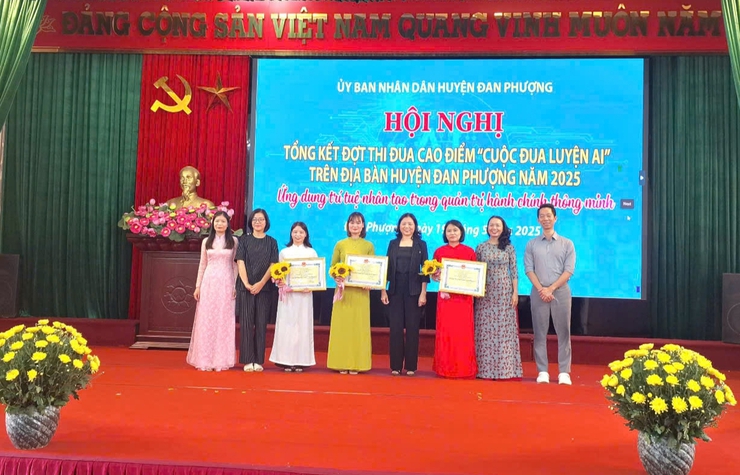 95% cán bộ, công chức, viên chức, người lao động huyện Đan Phượng tham gia "Cuộc đua luyện AI"- Ảnh 3.