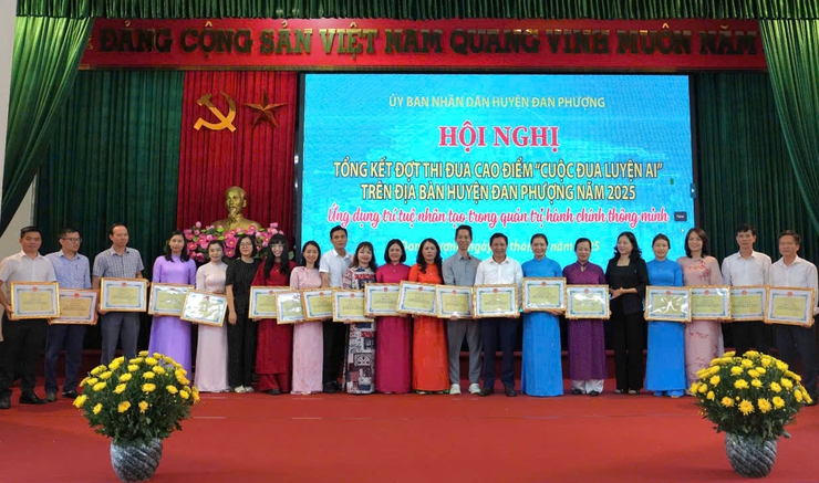 95% cán bộ, công chức, viên chức, người lao động huyện Đan Phượng tham gia "Cuộc đua luyện AI"- Ảnh 4.