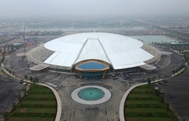 Prime Minister inspects progress on the national exhibition center project in Hanoi- Ảnh 1.