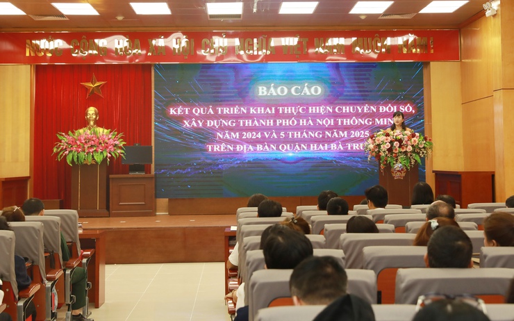 Quận Hai Bà Trưng: Tổ chức các buổi học cộng đồng phổ cập kỹ năng số cho người dân- Ảnh 2.