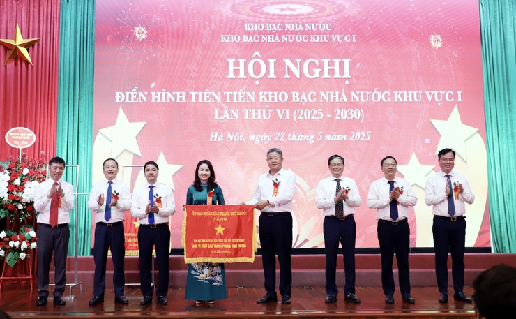 Hội nghị điển hình tiên tiến Kho bạc Nhà nước Khu vực I lần thứ VI- Ảnh 1.