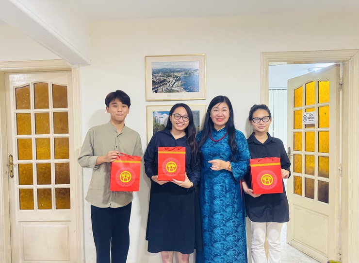 Đoàn đại biểu thành phố Hà Nội thăm và làm việc tại Ai Cập- Ảnh 2.