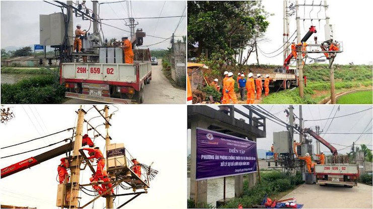 EVNHANOI chủ động trong công tác phòng chống thiên tai và tìm kiếm cứu nạn- Ảnh 1.