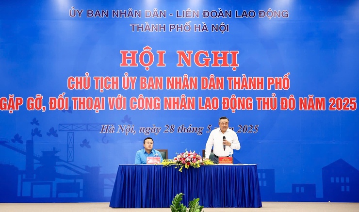 Chủ tịch Hà Nội gỡ vướng nhu cầu về nhà ở xã hội cho công nhân, người lao động- Ảnh 1.