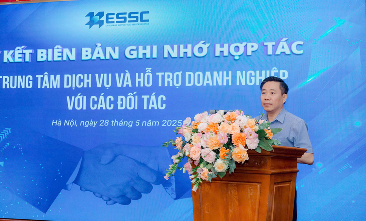 Trung tâm Dịch vụ và Hỗ trợ doanh nghiệp ký kết biên bản ghi nhớ hợp tác với các đối tác- Ảnh 3.