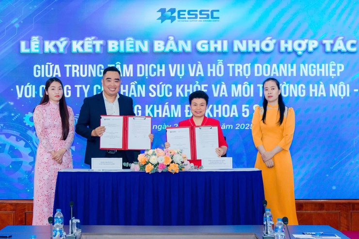Trung tâm Dịch vụ và Hỗ trợ doanh nghiệp ký kết biên bản ghi nhớ hợp tác với các đối tác- Ảnh 4.