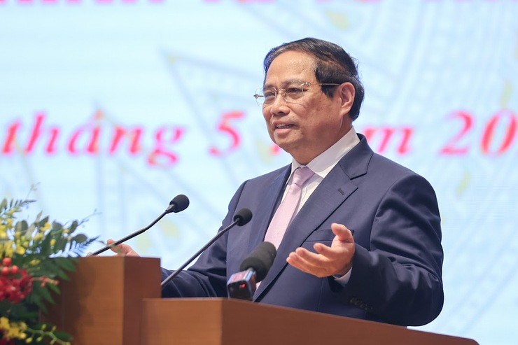 Thủ tướng Phạm Minh Chính tọa đàm với hơn 1.000 doanh nghiệp về phát triển kinh tế tư nhân- Ảnh 7.