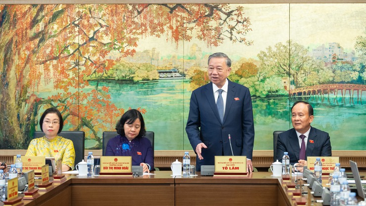Tổng Bí thư Tô Lâm: Sửa đổi, bổ sung một số điều của Hiến pháp cần đúng quy trình, quy định- Ảnh 2.