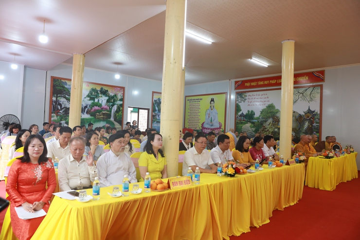 Giáo hội Phật giáo quận Hai Bà Trưng tổ chức đại lễ Phật đản Phật lịch 2569- Ảnh 1.