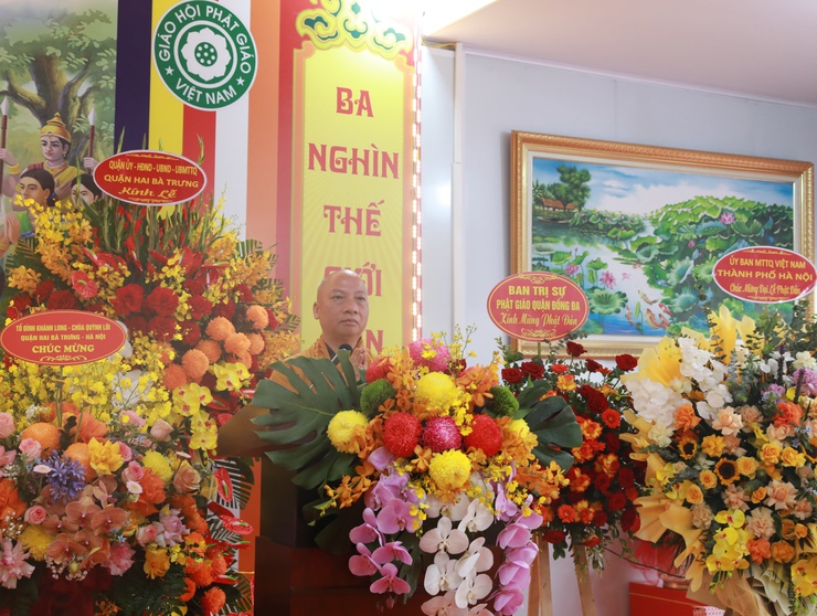 Giáo hội Phật giáo quận Hai Bà Trưng tổ chức đại lễ Phật đản Phật lịch 2569- Ảnh 3.