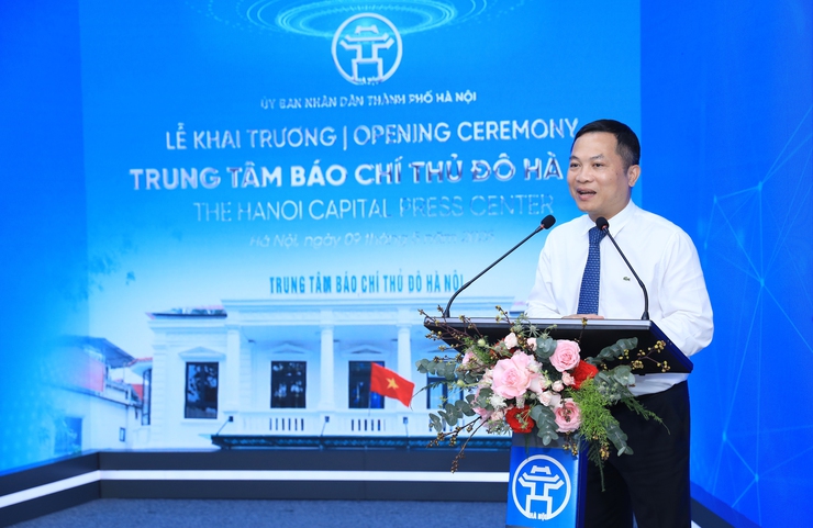 Khai trương Trung tâm Báo chí Thủ đô Hà Nội- Ảnh 8.