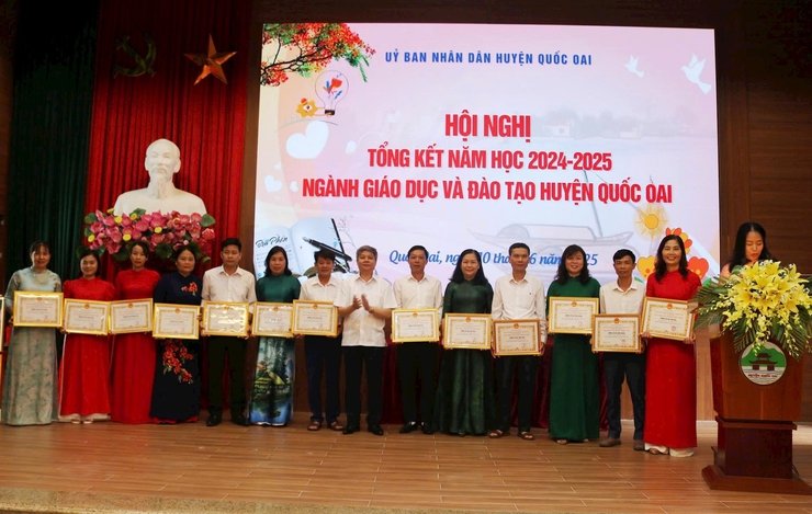 Quốc Oai: Trên 92% số trường công lập đạt chuẩn quốc gia- Ảnh 2.