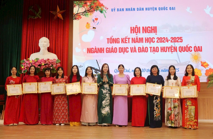 Quốc Oai: Trên 92% số trường công lập đạt chuẩn quốc gia- Ảnh 3.