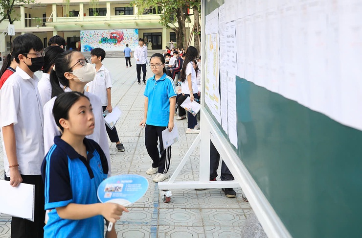 Hà Nội công bố đề thi, đáp án các môn kỳ thi vào lớp 10 THPT- Ảnh 1.