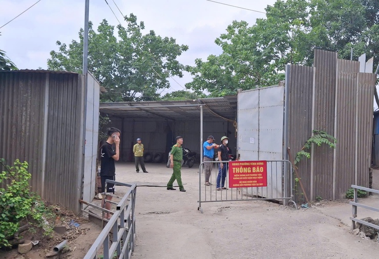 Quận Hoàng Mai hoàn thành đóng cửa bãi xe vi phạm trước thời hạn- Ảnh 2.