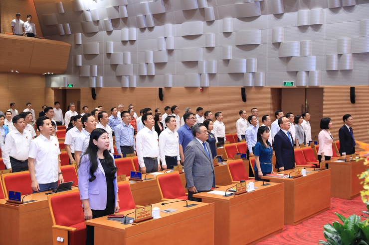 Kỳ họp thứ 23 HĐND Thành phố thành công tốt đẹp- Ảnh 1.