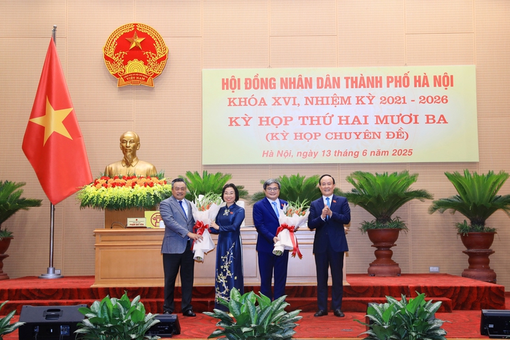 Đồng chí Phạm Thị Thanh Mai được bầu giữ chức Phó Chủ tịch HĐND thành phố Hà Nội- Ảnh 1.