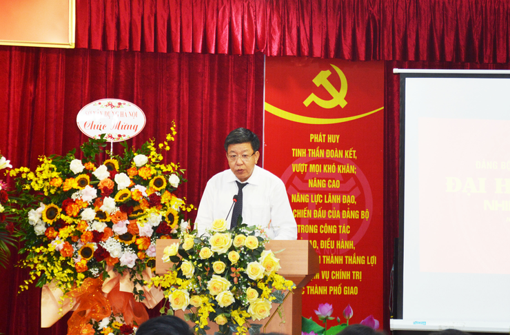 Đảng bộ Viện Quy hoạch xây dựng Hà Nội tổ chức thành công Đại hội lần thứ III, nhiệm kỳ 2025 - 2030- Ảnh 2.